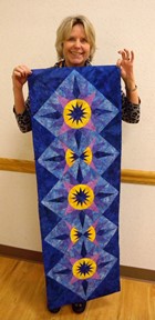 Jan Nilsen - Cactus Flower Table Runner